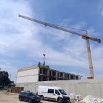 Betonowanie stropu nad 2 piętrem