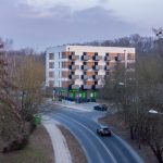 widok na inwestycje Kolorowych Domów 9