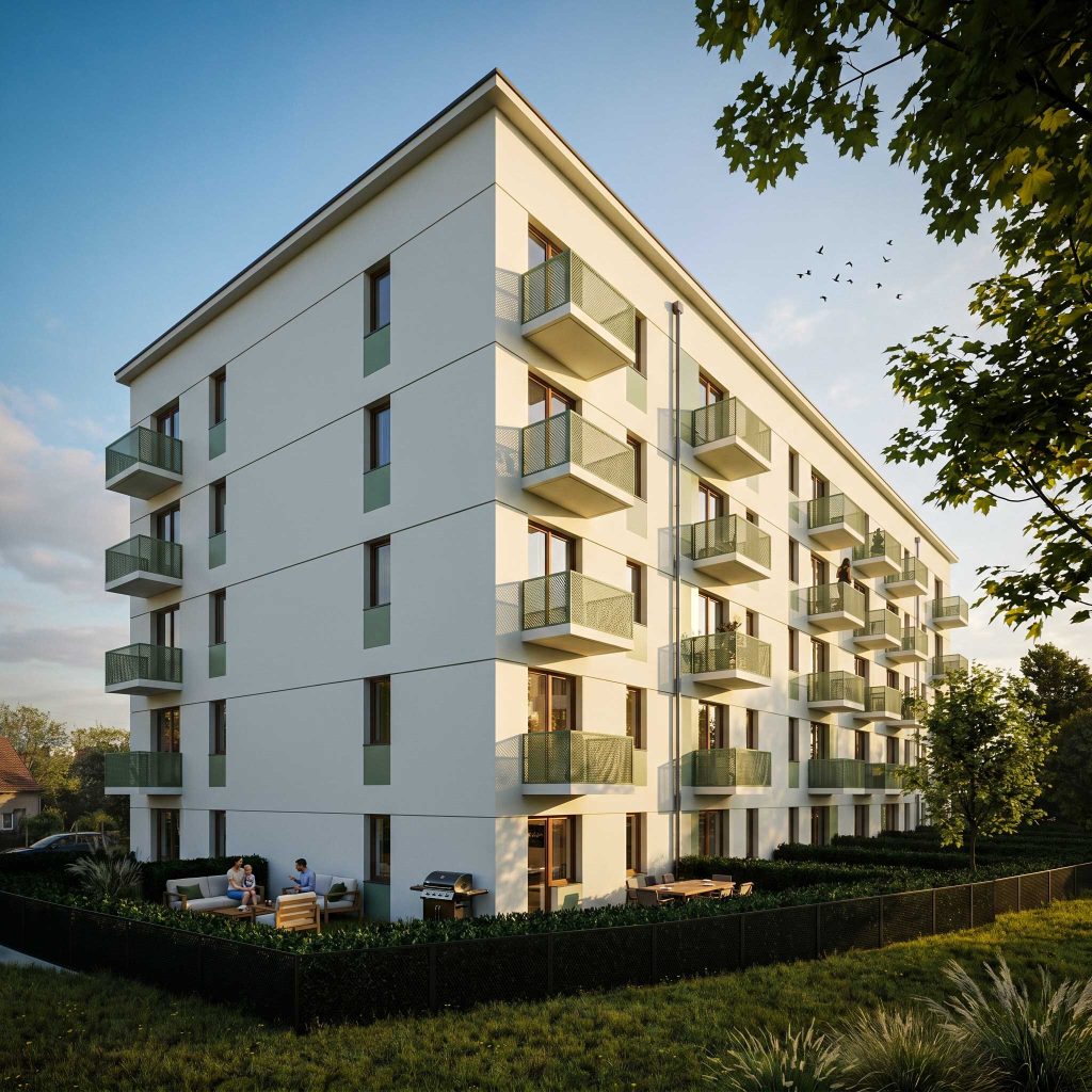 Wizualizacja budynku Kilińskiego 38 w Chojnowie od SOVO Development